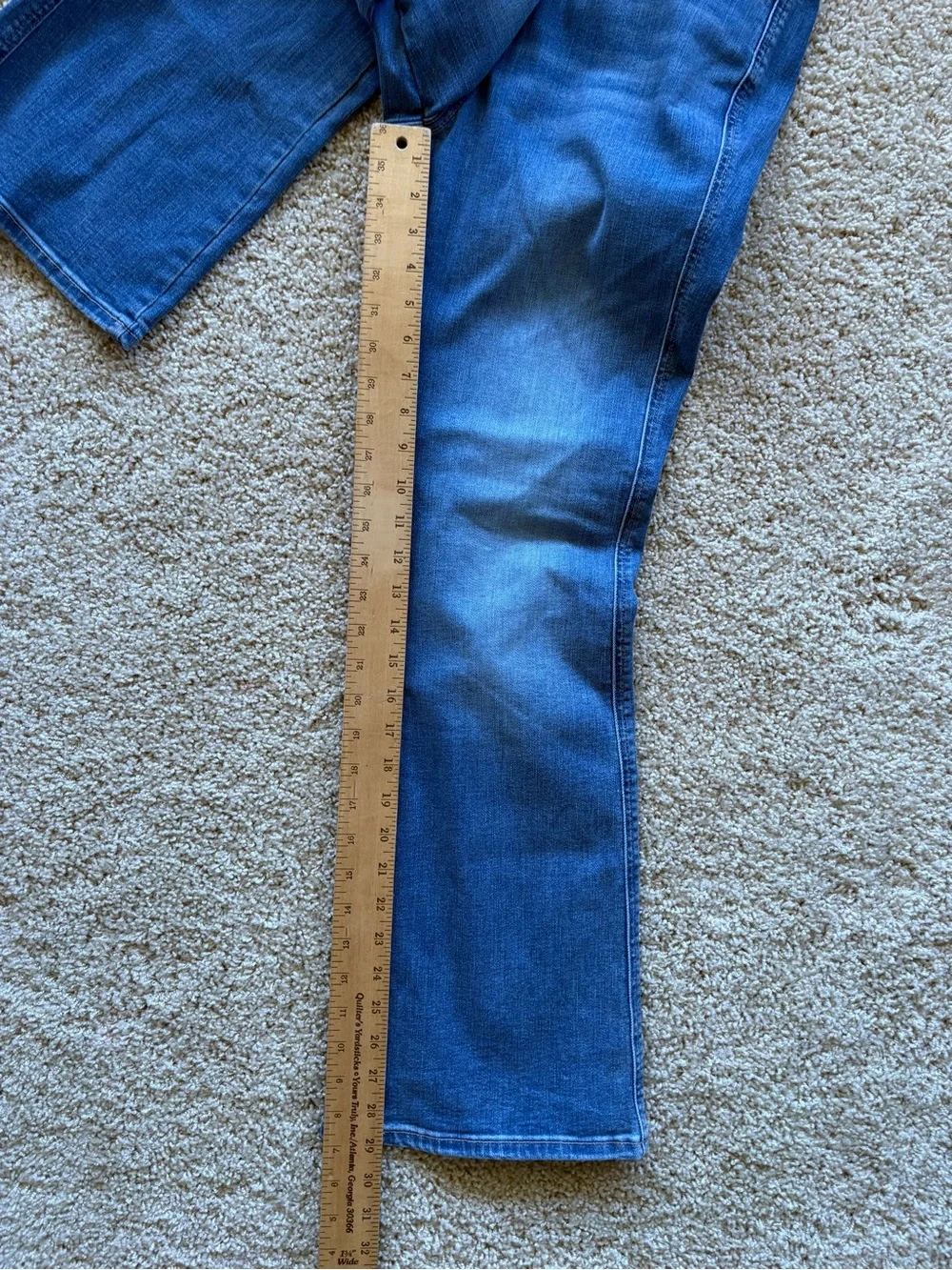 NWT Chico’s Skinny Bootcut Jeans Medium Wash‎ Stretch Denim Size 1.5R US 10R